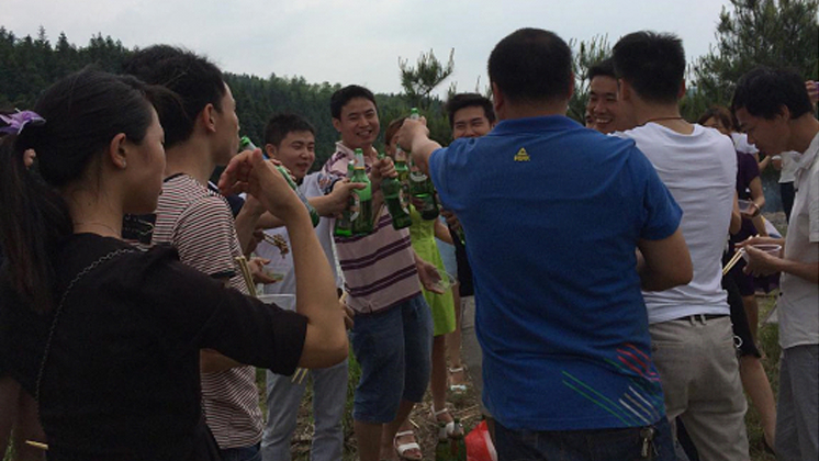 野飯香炊玉，炬神電子團(tuán)隊活動：野炊